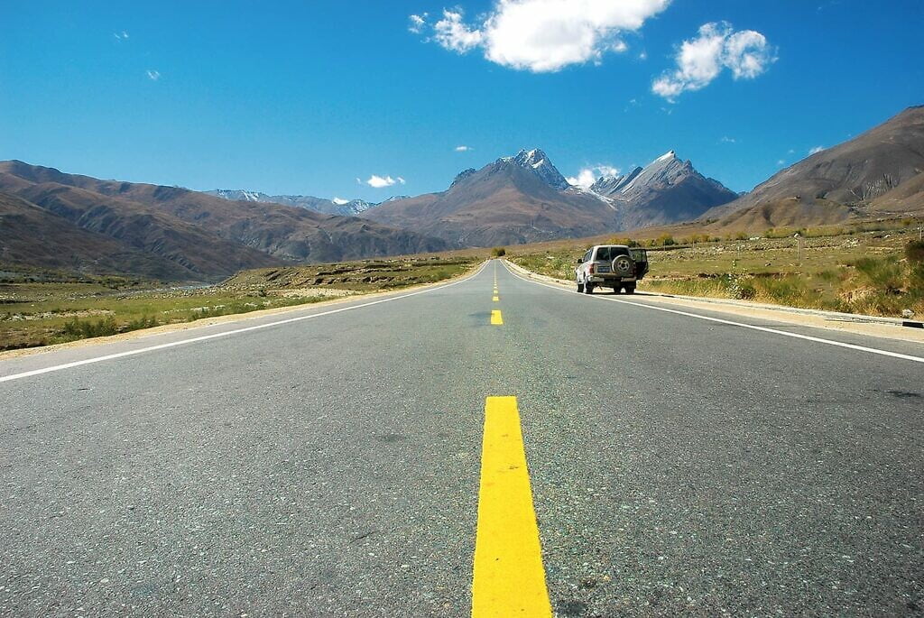 Onderweg naar Shigatse