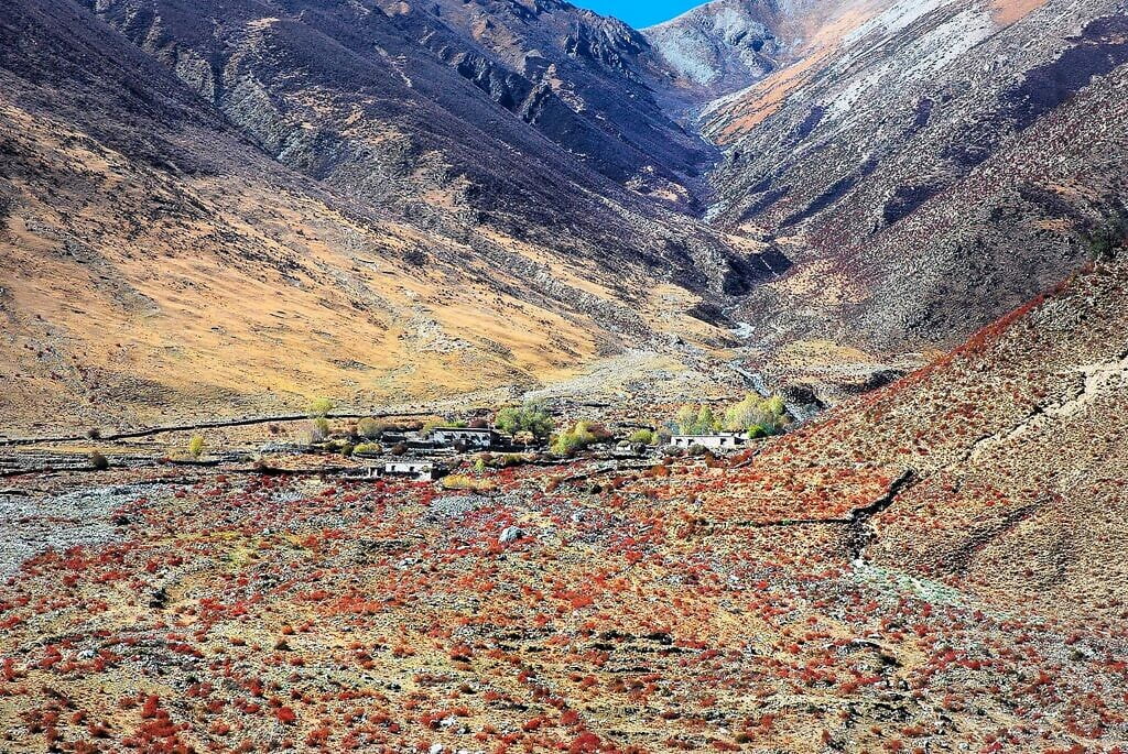 Tibetaans dorpje