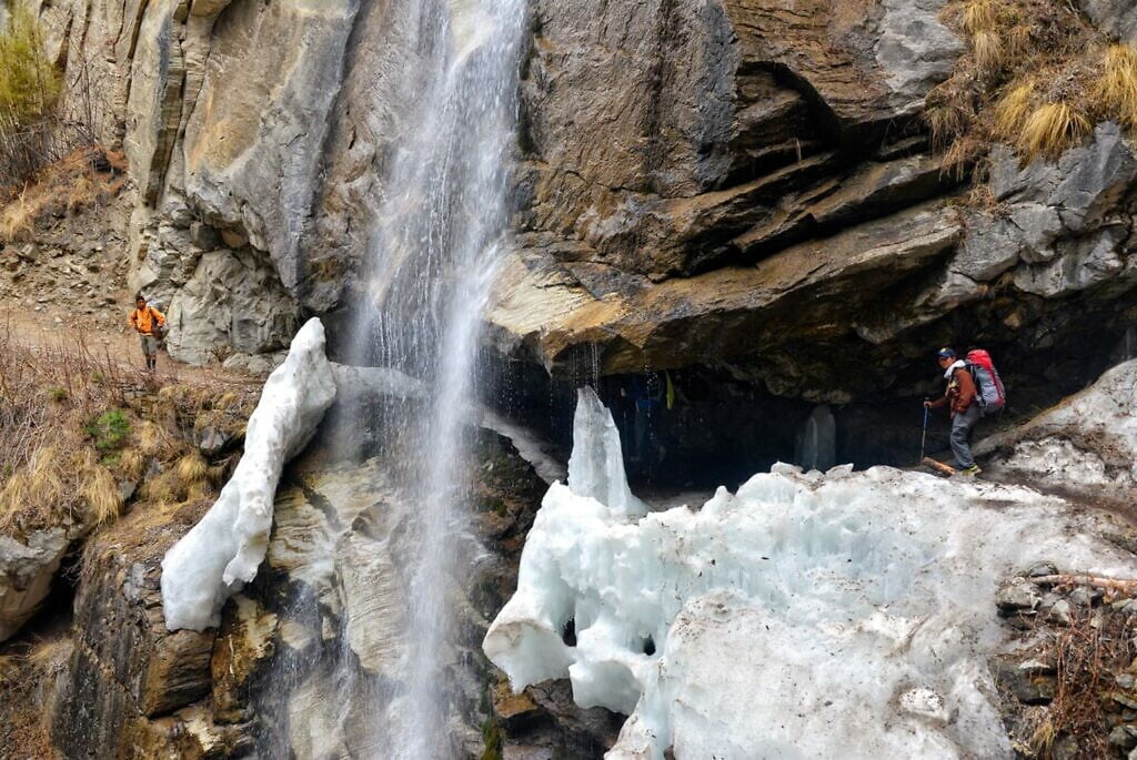 Waterval bij Dharamshala