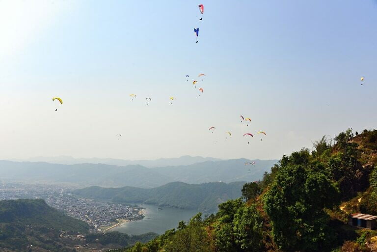 Uitstapje naar Pokhara en Sarangkot