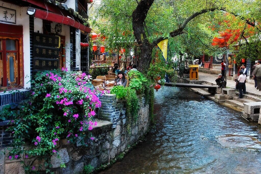 Waterstraatjes in Lijiang