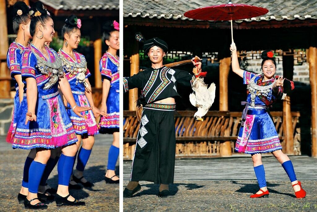 Traditionele dans Xijiang