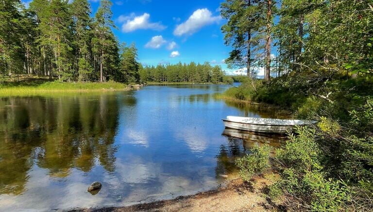 Stora Trehörningen en Tärnekullen, Tiveden nationaal park