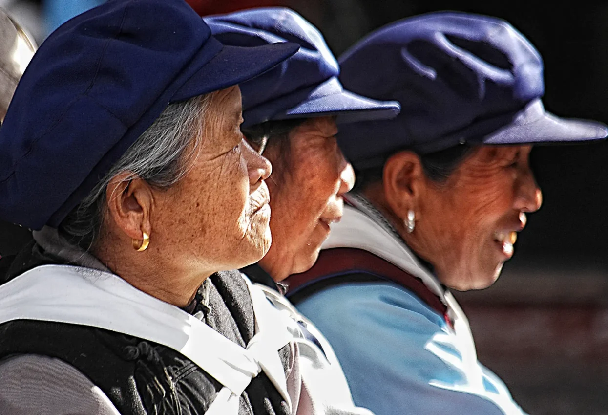 Lijiang, Naxi vrouwen