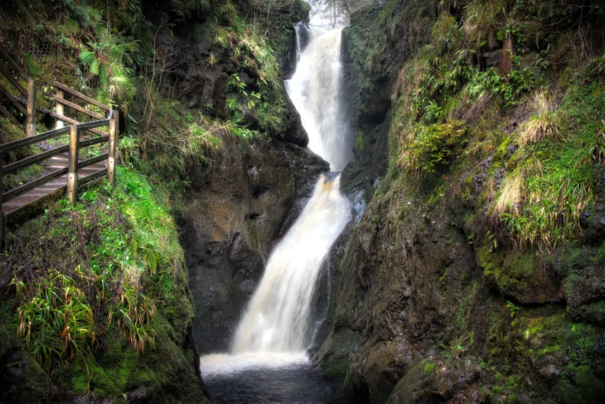 Waterfall Walkway, Glenariff