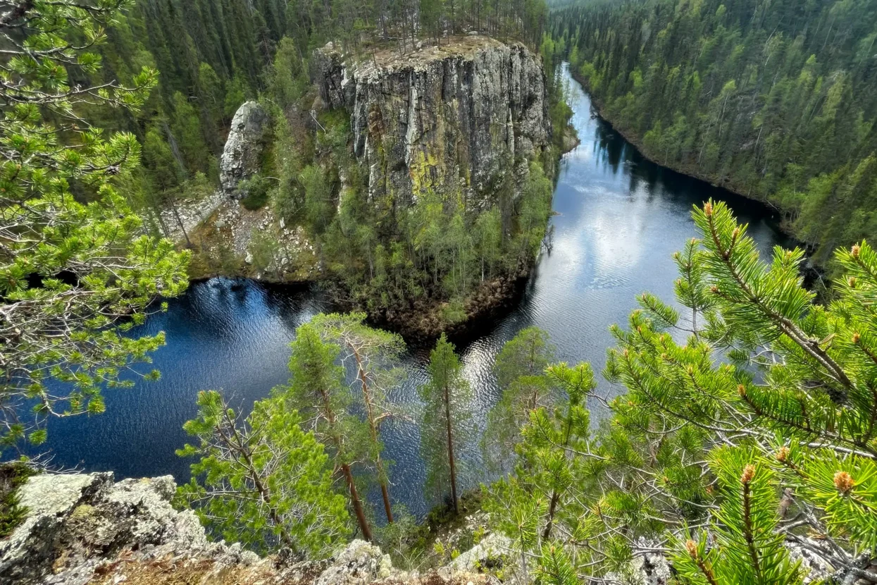 Ristikallio kliffen