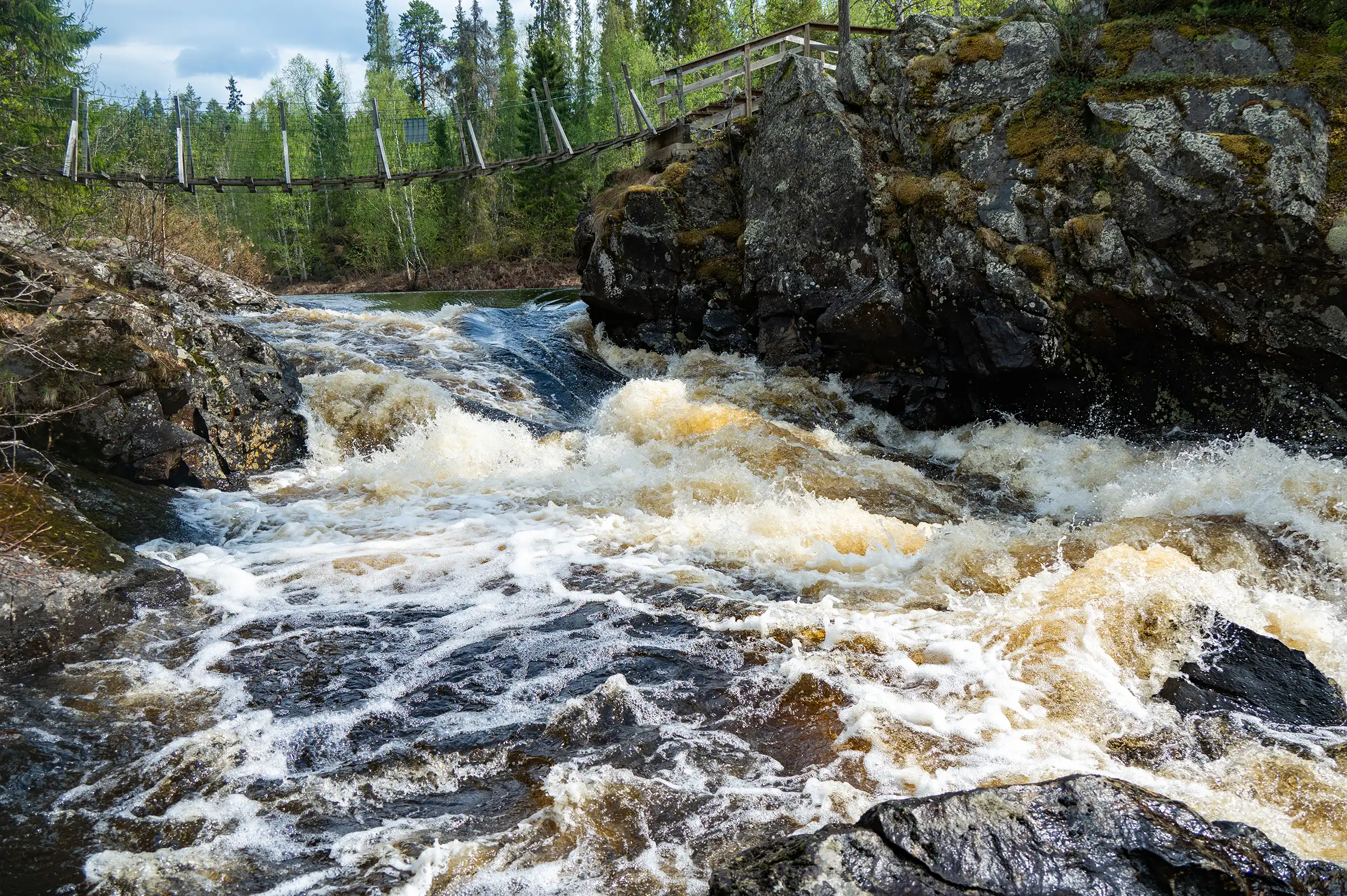 Taivalköngäs rapids