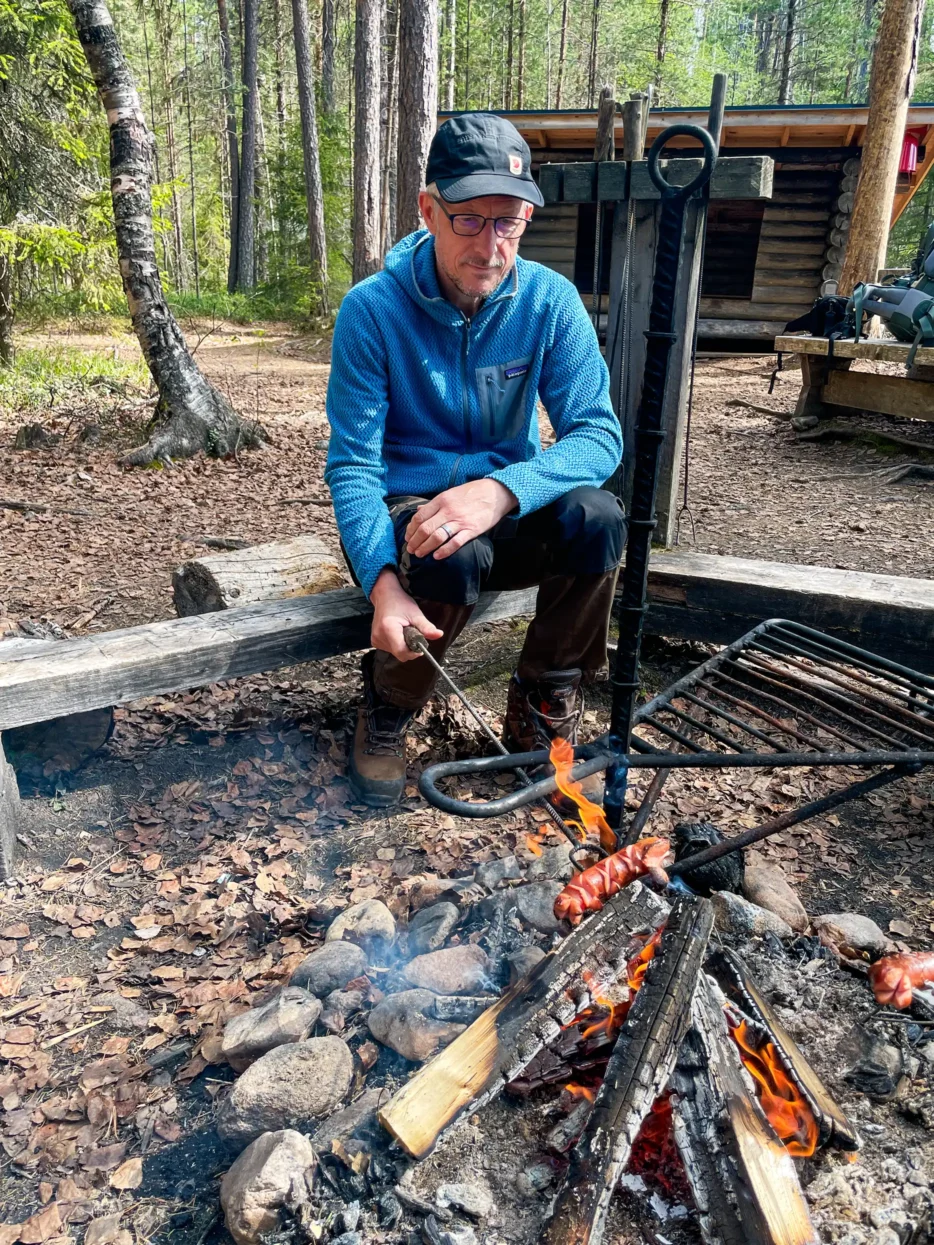 Worstjes grillen