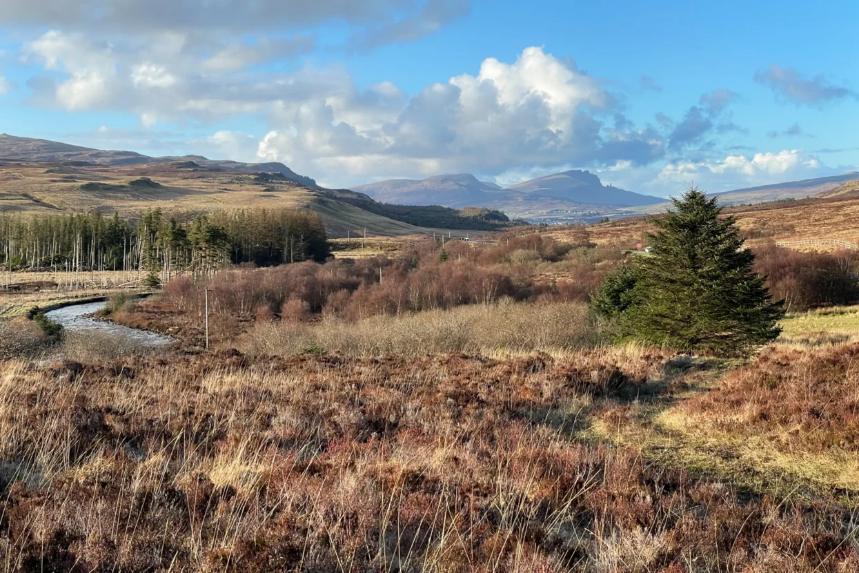 A87 richting Portree