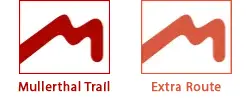 Mullerthal logo's