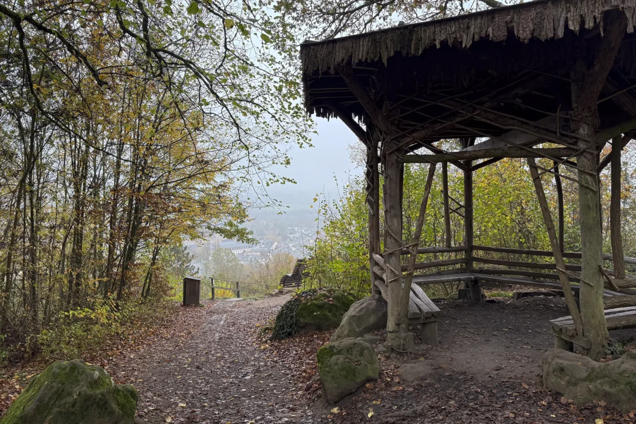 Paviljoen met uitzicht op Echternach