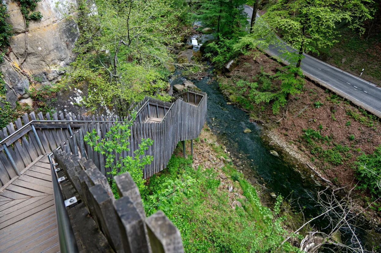 Mullerthal, Schiessentümpel