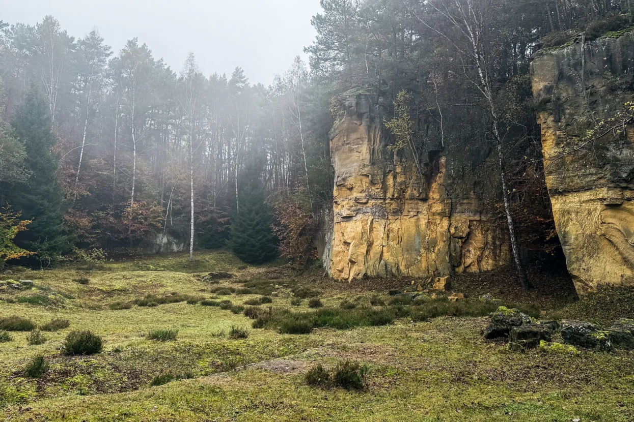 Oude steengroeve: Extra Route B