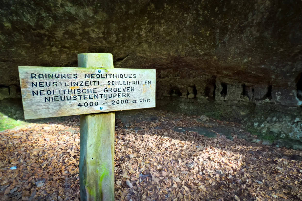 Mullerthal, neolithische slijpgroeven