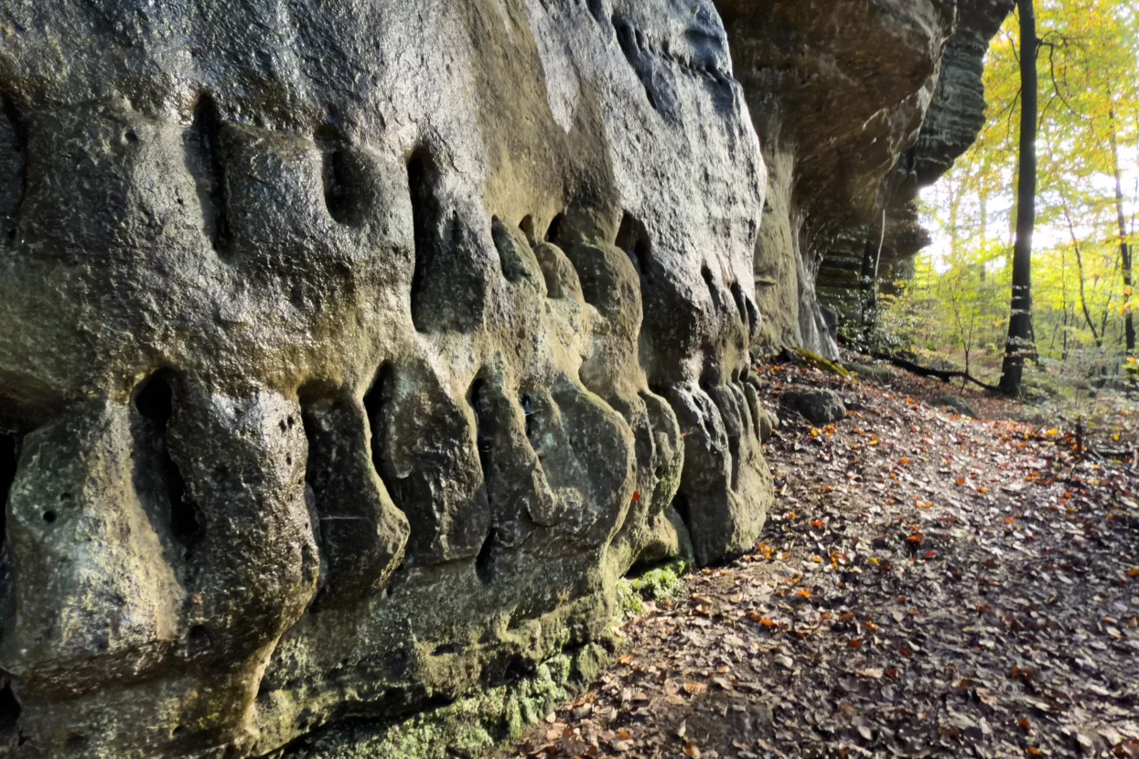 Mullerthal, neolithische slijpgroeven