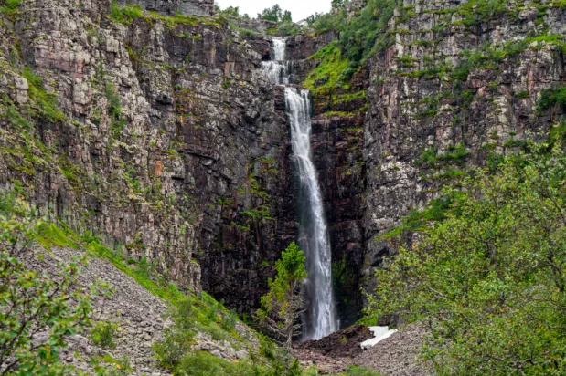 Njupeskär waterval