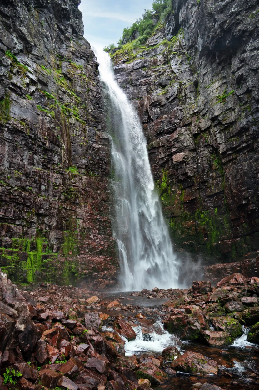 Njupeskär waterval