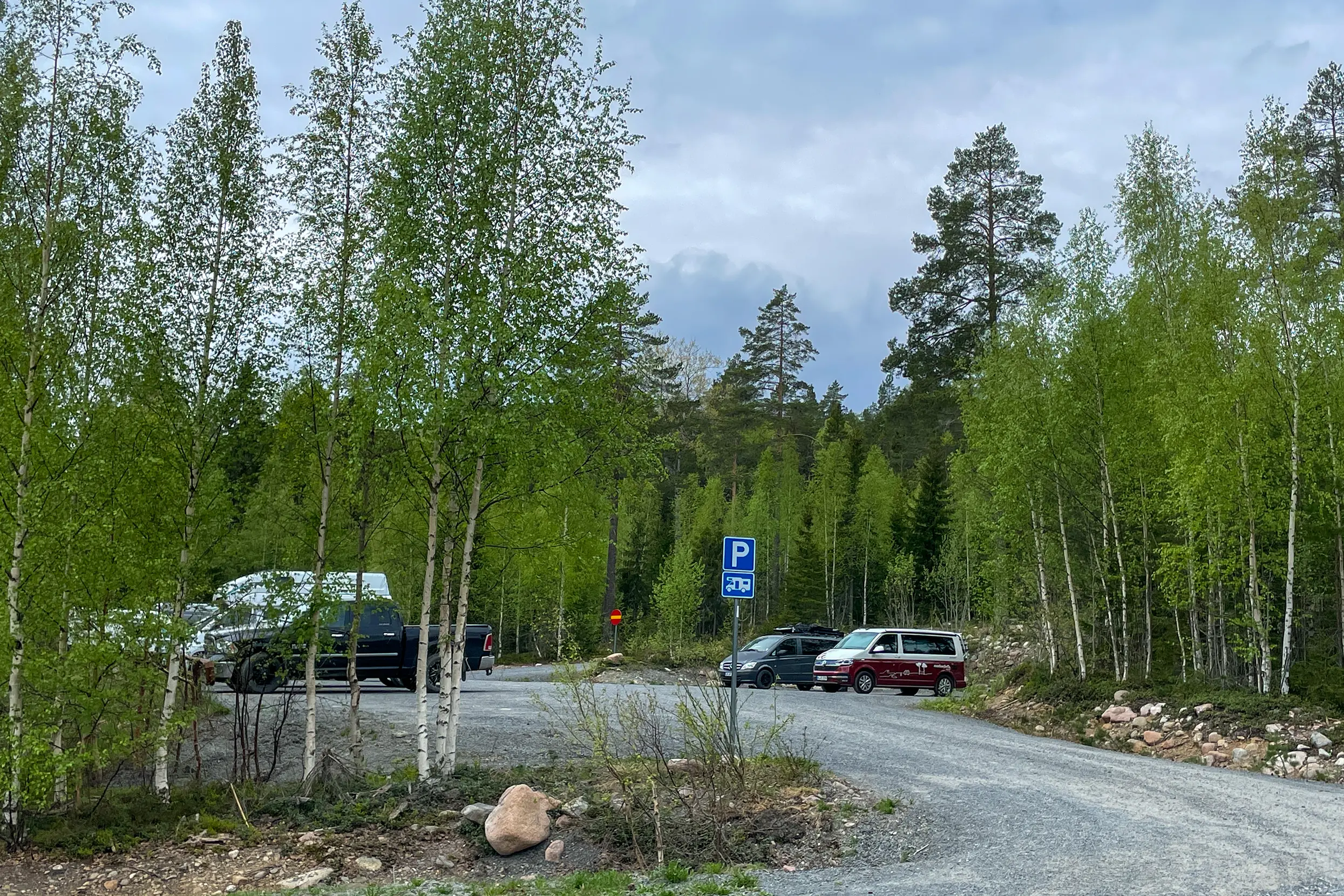 Parking skuleskogen zuid